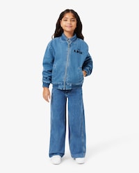 Flared Stretch Denim Jeans