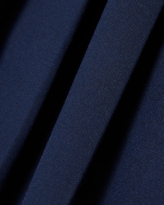 Oxford Cotton Pleated Skirt