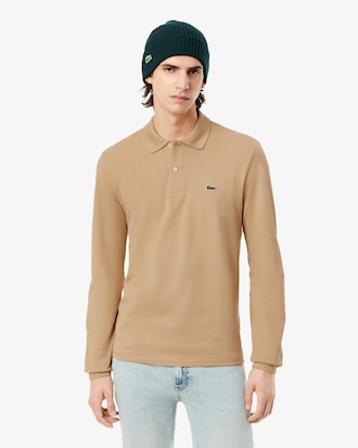 Classic Fit Long Sleeved L.12.12 Polo Shirt