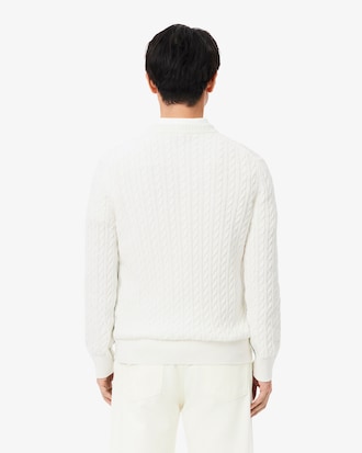 Cable Knit Cotton Sweater