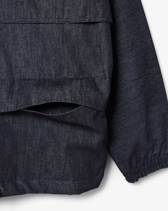 Runway Denim Track Jacket