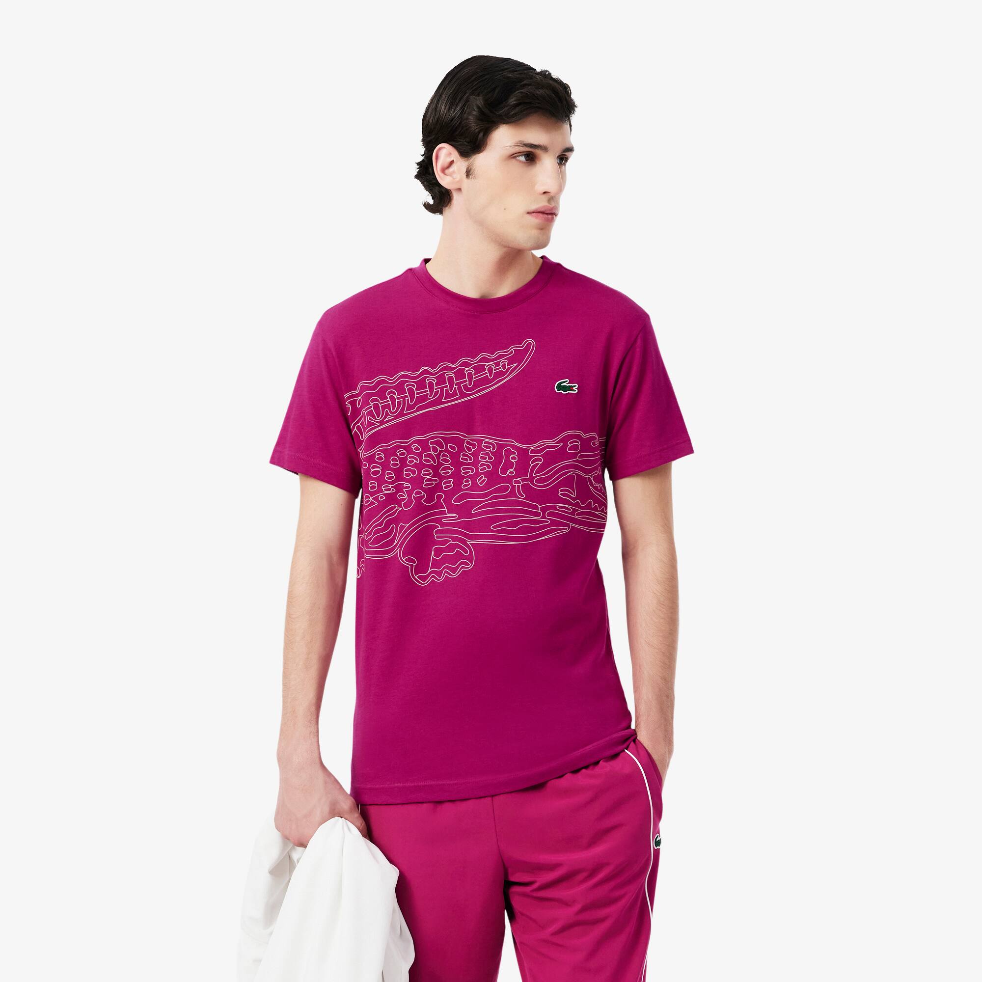 Ultra Dry Crocodile Print Sport T-shirt - Men's t-shirts - New In