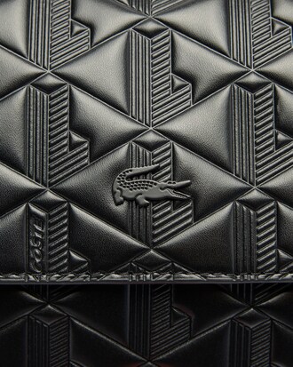 Maheki Embossed Leather Shoulder Bag