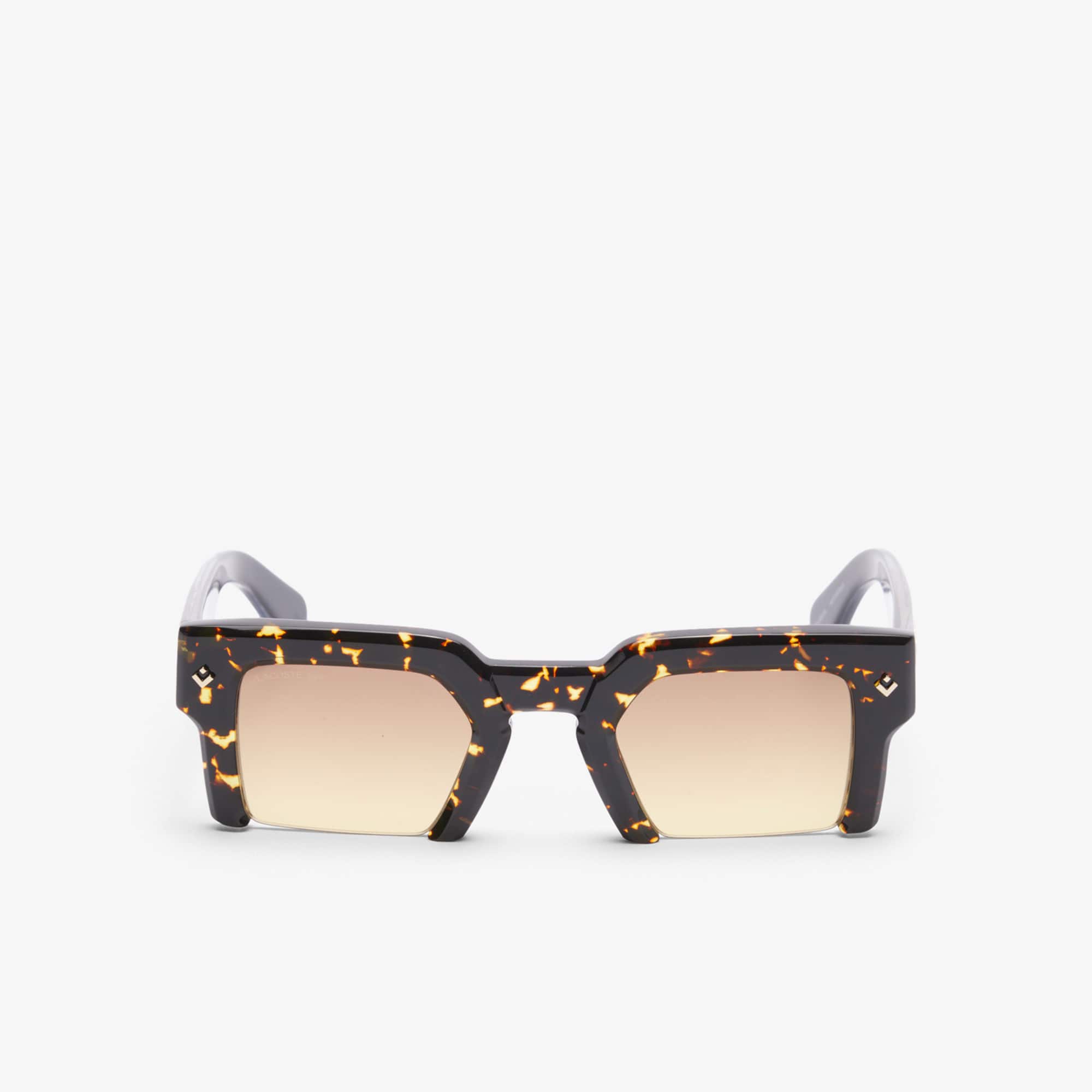 Lacoste Small Square Framed Sunglasses L860S In Matte Black