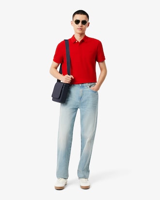 Regular Fit Paris Stretch Piqu&eacute; Polo Shirt
