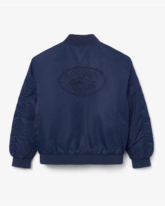 Unisex Nylon Bomber Jacket