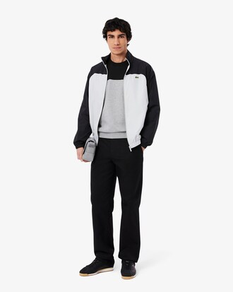 Colour-Block Cotton Fleece Sweatshirt