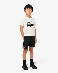 Lightweight Diamond Taffeta Tennis Shorts