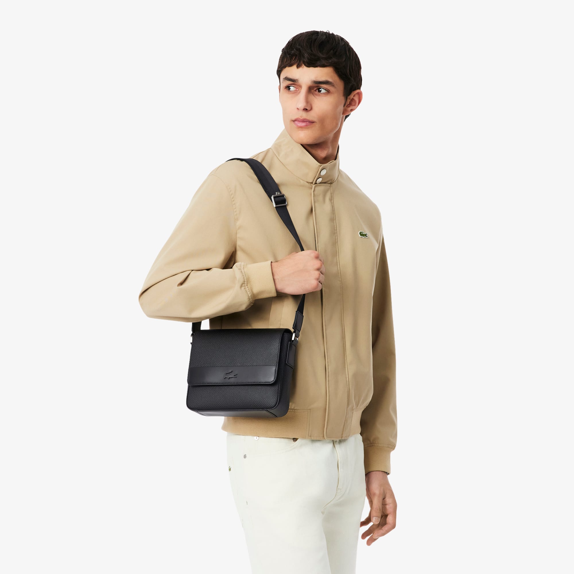 Chantaco Leather Messenger Bag - Men's Vertical Bags - New In 2026
