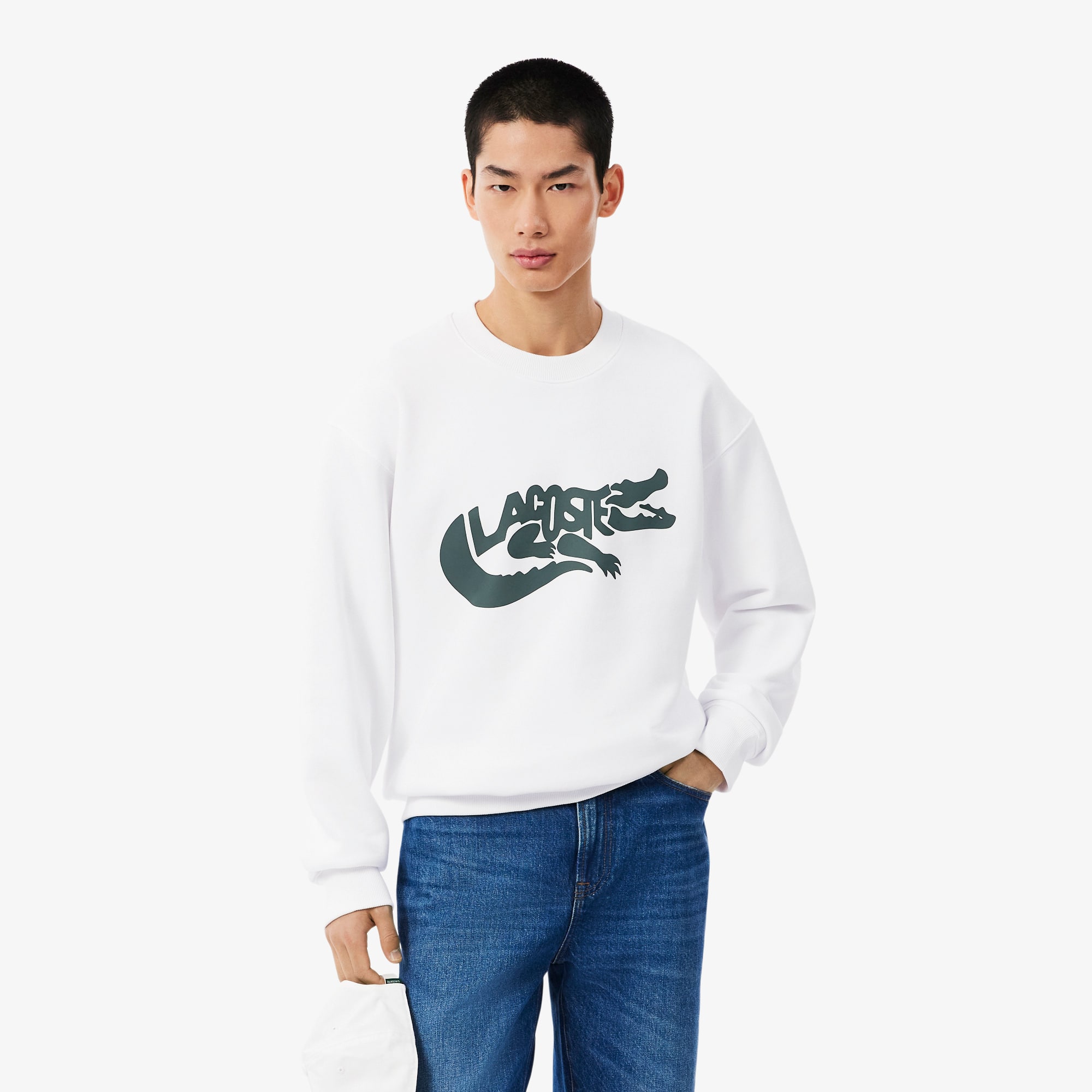 French Made Cotton Sweatshirt - Men's Sweatshirts - New In 2026