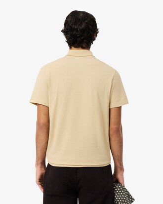 Regular Fit Cotton Blend Polo Shirt