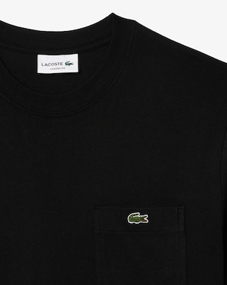 Cotton T-shirt with Breast Pocket