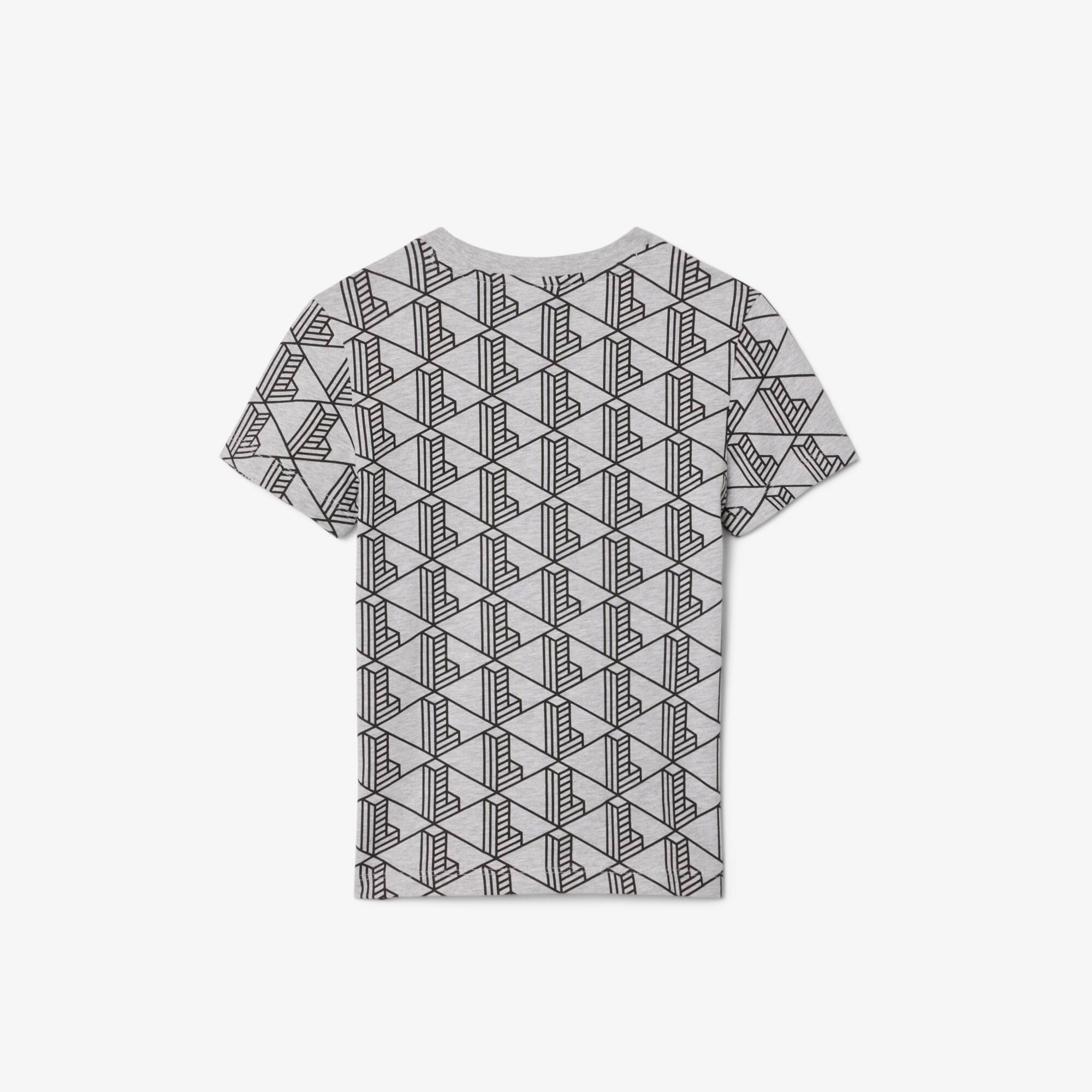Tシャツ・カットソー Lacoste Cotton T-Shirt With Print Lacoste | Shirts | Lacoste Sport Mens Patchwork Crocodile