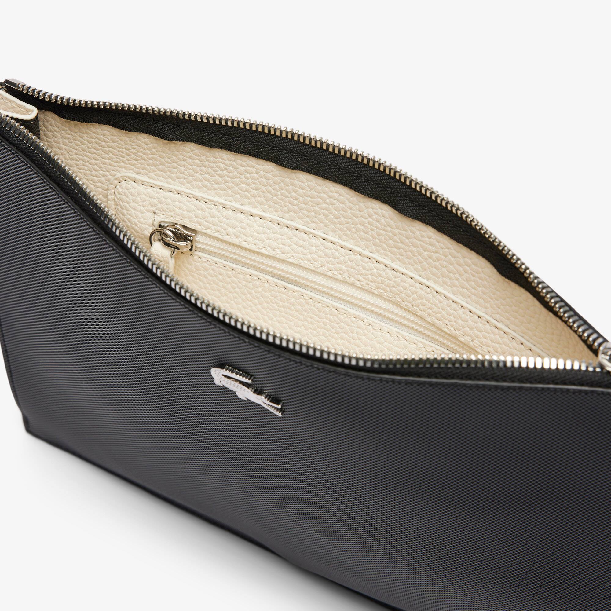 Anna Coated Piqué Canvas Pouch - Women's Wallets & Small