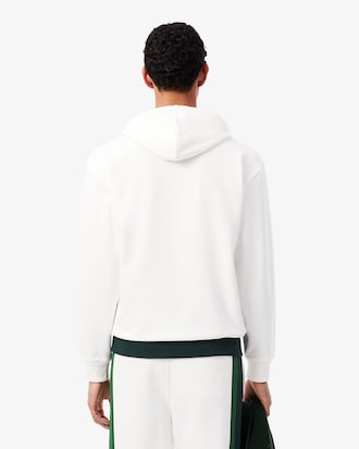 Colour-Block Fleece Hoodie