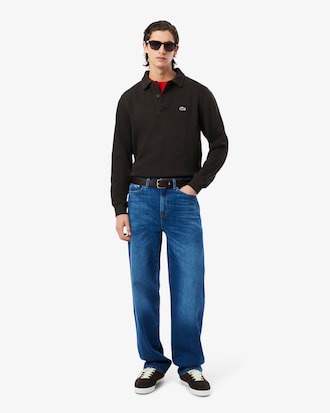 Grained Leather Belt
