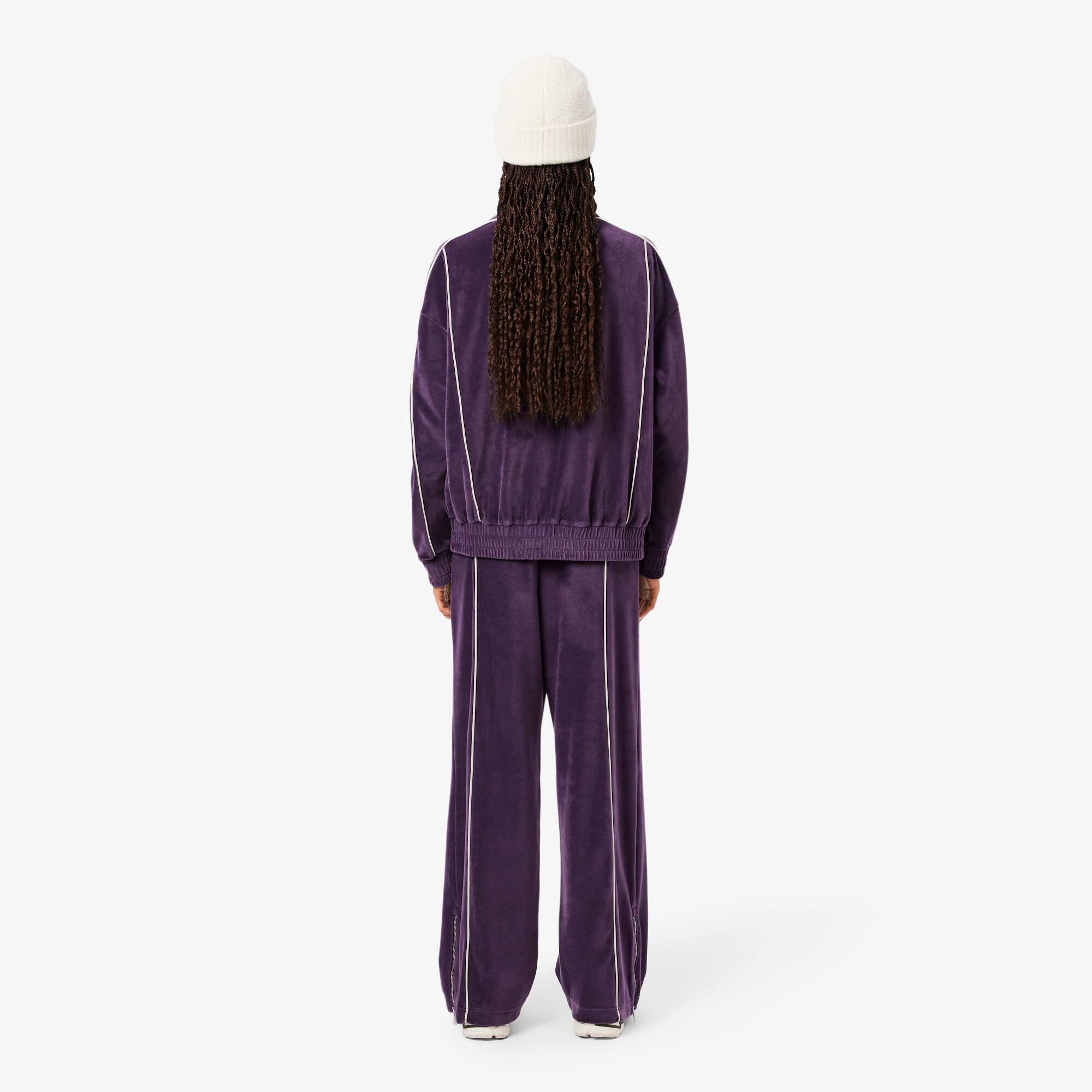 Trim Accent Velour Sweatpants - Women's Trackpants - New In 2026