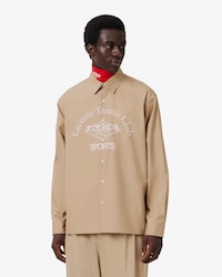 Runway Relaxed Fit Printed Poplin Shirt