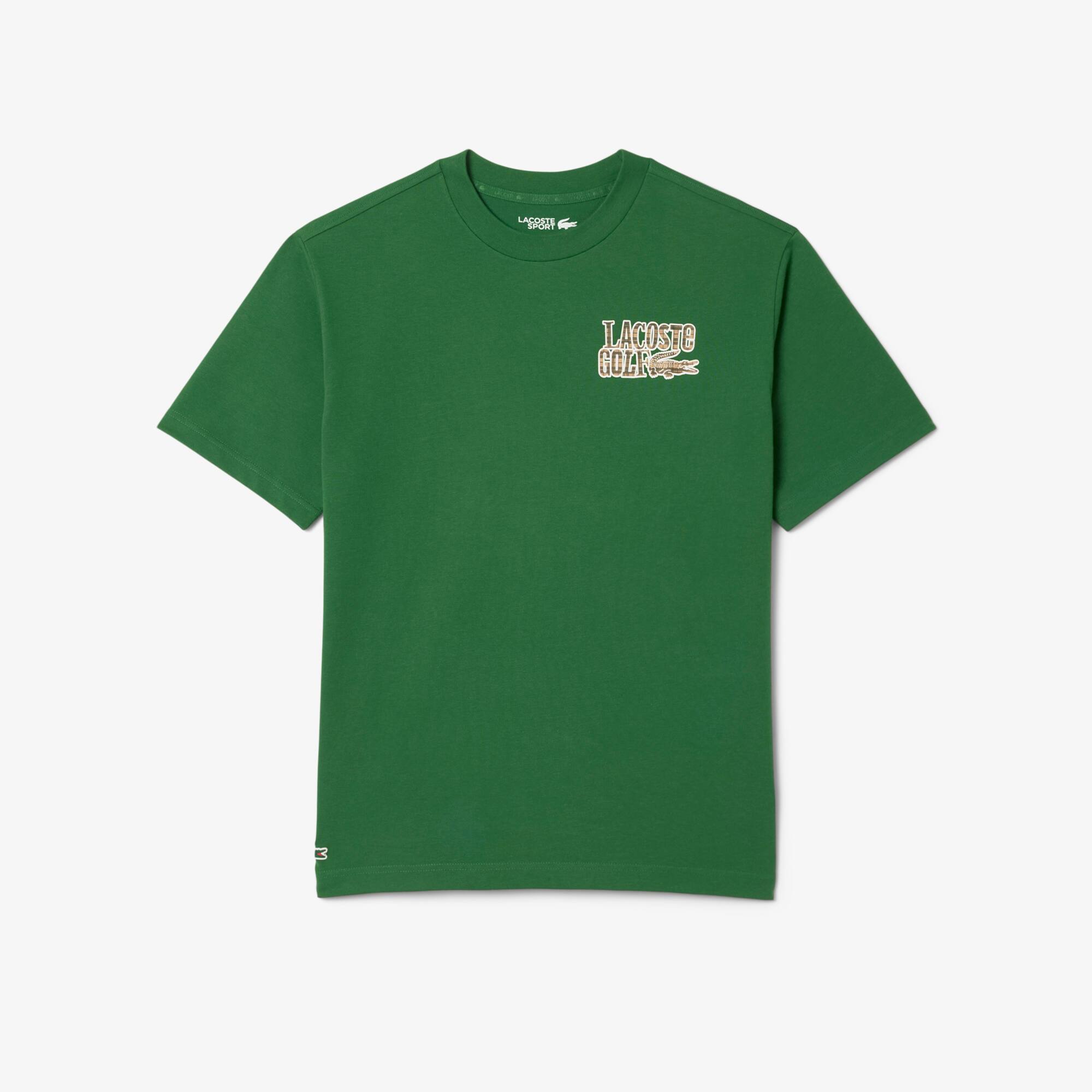 Tシャツ・カットソー LACOSTE SS24 Dark green polyester t-shirt (TH7545 IY4) $_57.JPG?set_id=8800005007