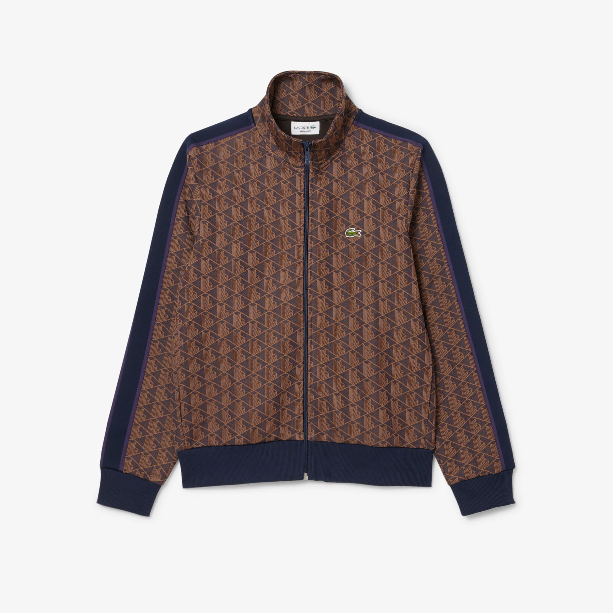 Paris Zip-Up Jacquard Track Jacket - Men's Sweatshirts - New In