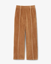 Trim Accent Velour Sweatpants