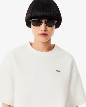 Oversized Double Face Piqué T-shirt
