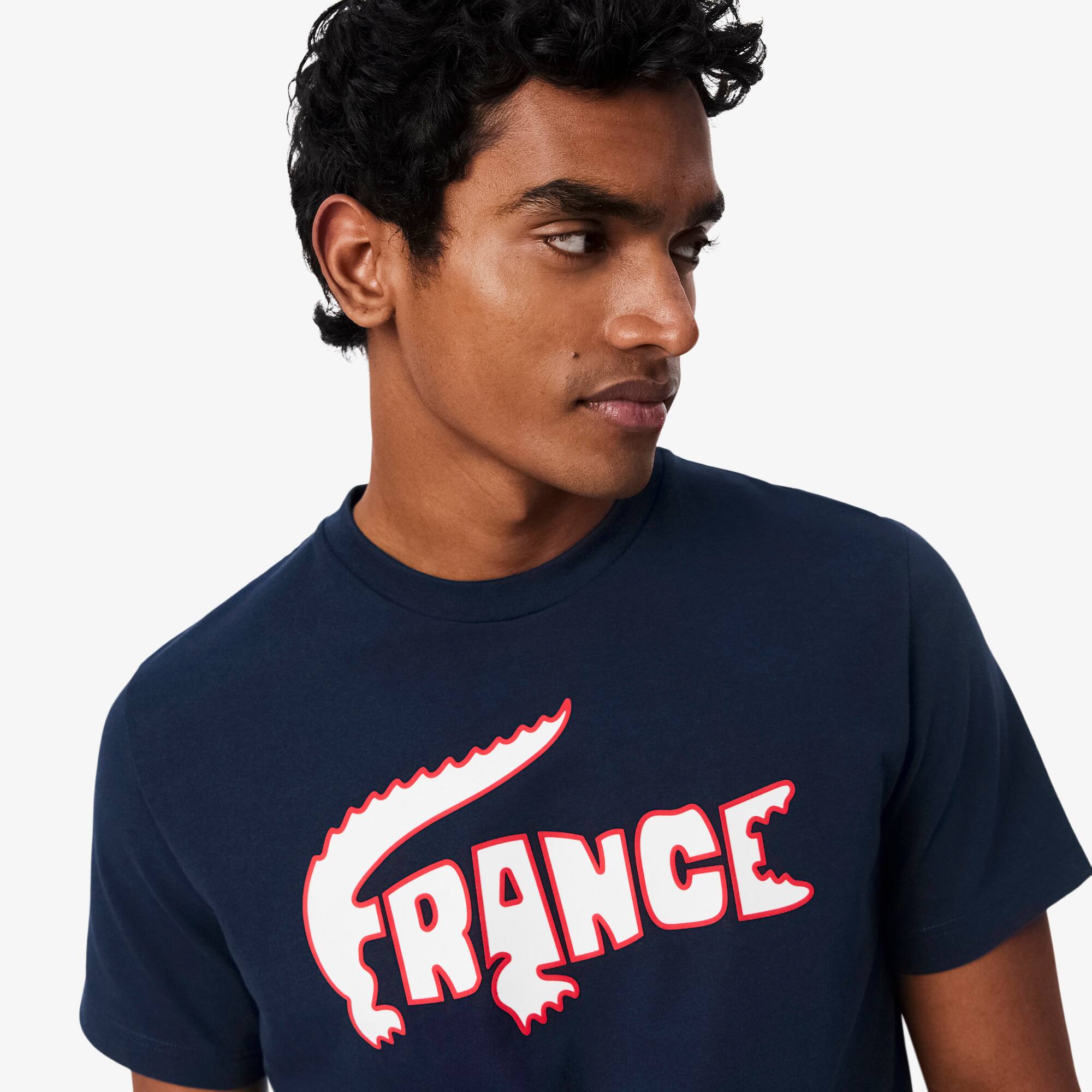 French Tennis Team T-shirt - Men's t-shirts - New In 2026 | Lacoste