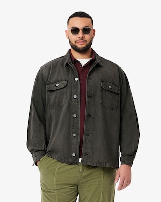Oversized Denim Overshirt