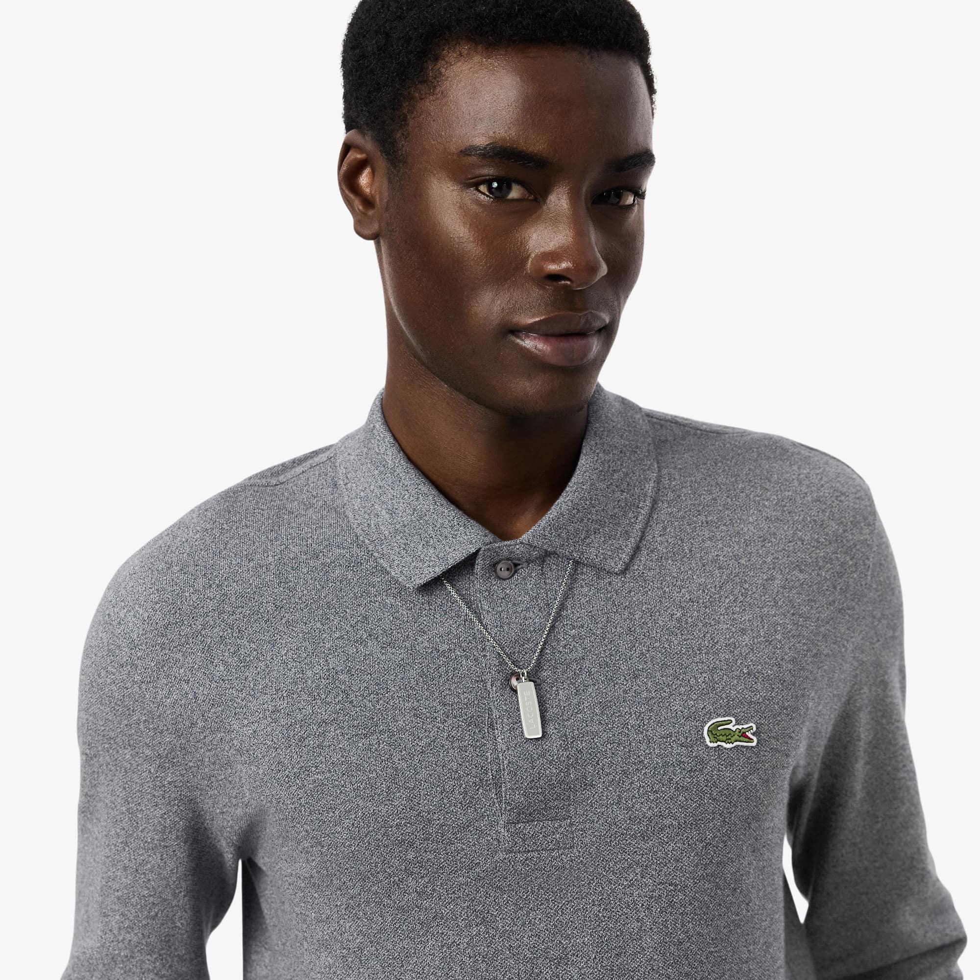 Classic Fit Long Sleeved L.12.12 Polo Shirt - Long Sleeves - New