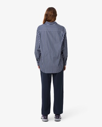 Oversized Wool Blend Track Pants