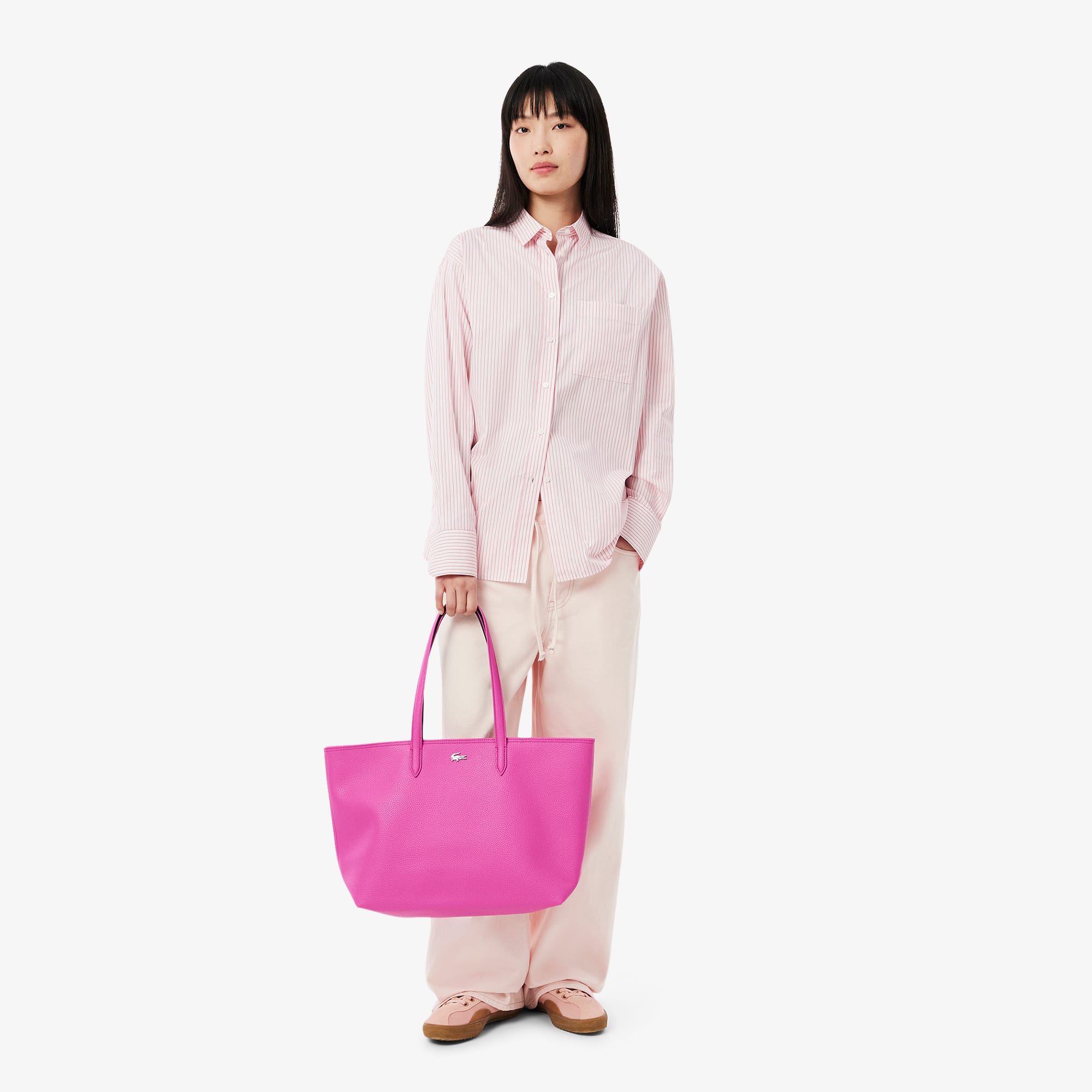 ★早期完売★【LACOSTE】ANNA Compact Half Wallet★追跡付★ 21yOSEb087L.