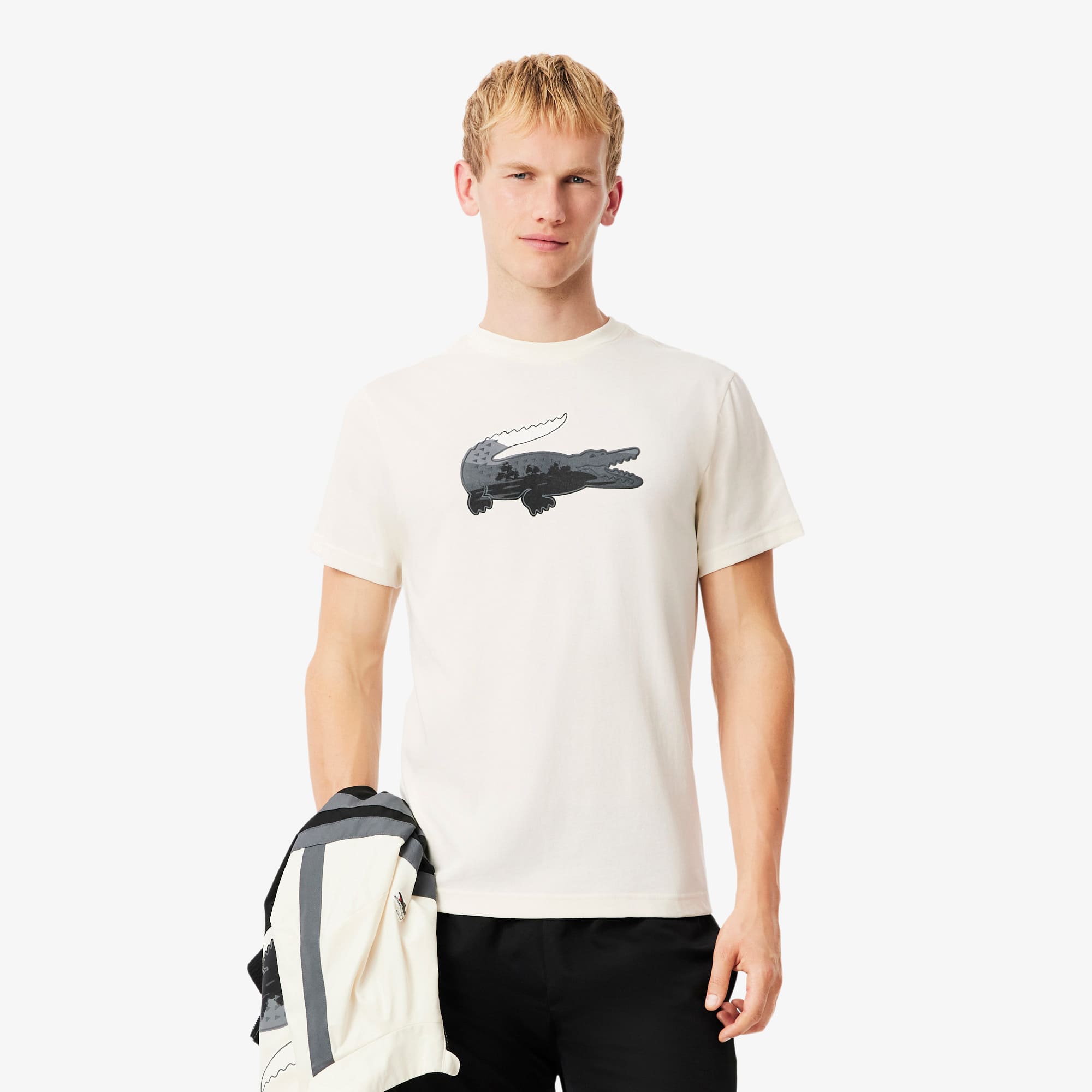 Sport Ultra Dry Landscape Crocodile T-shirt - Men's t-shirts - New