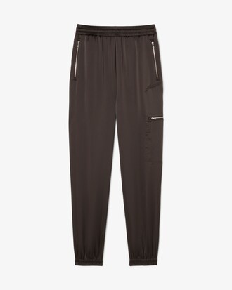 Oversized Satin Sweatpants