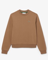 Relaxed Fit Fleece Crew Neck Sweatshirt