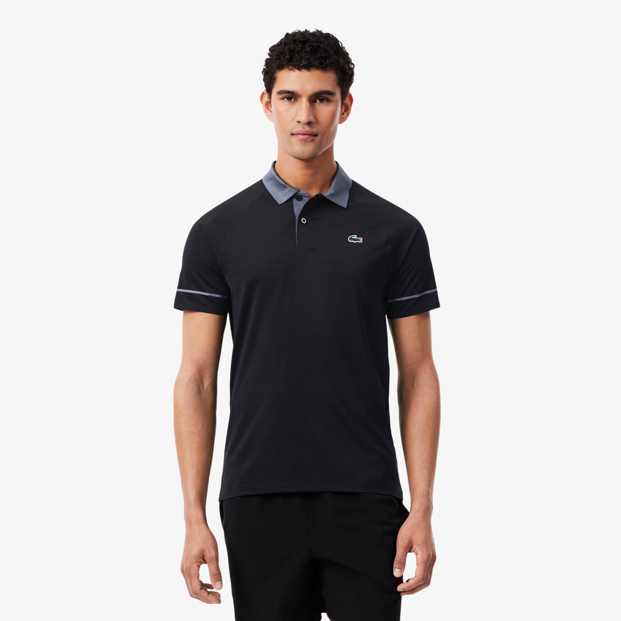 トップス tdk_void polo Lacoste Tennis x Novak Djokovic On Court Polo Shirt - Men's Short