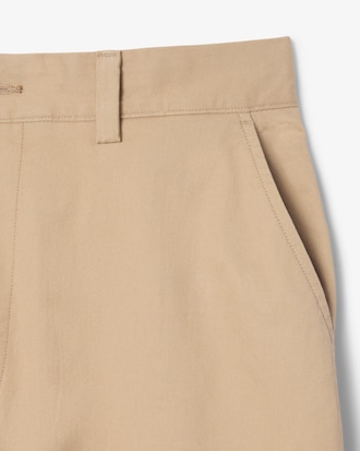 Loose Fit Stretch Cotton Chino Pants