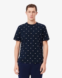 Crocodile Print Pyjama Top