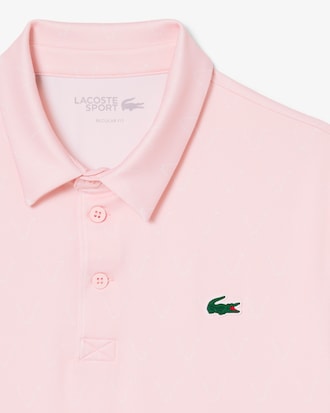 Regular Fit Printed Golf Polo Shirt