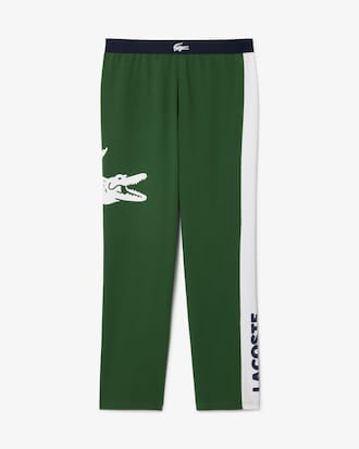 Printed Fleece Loungewear Pants
