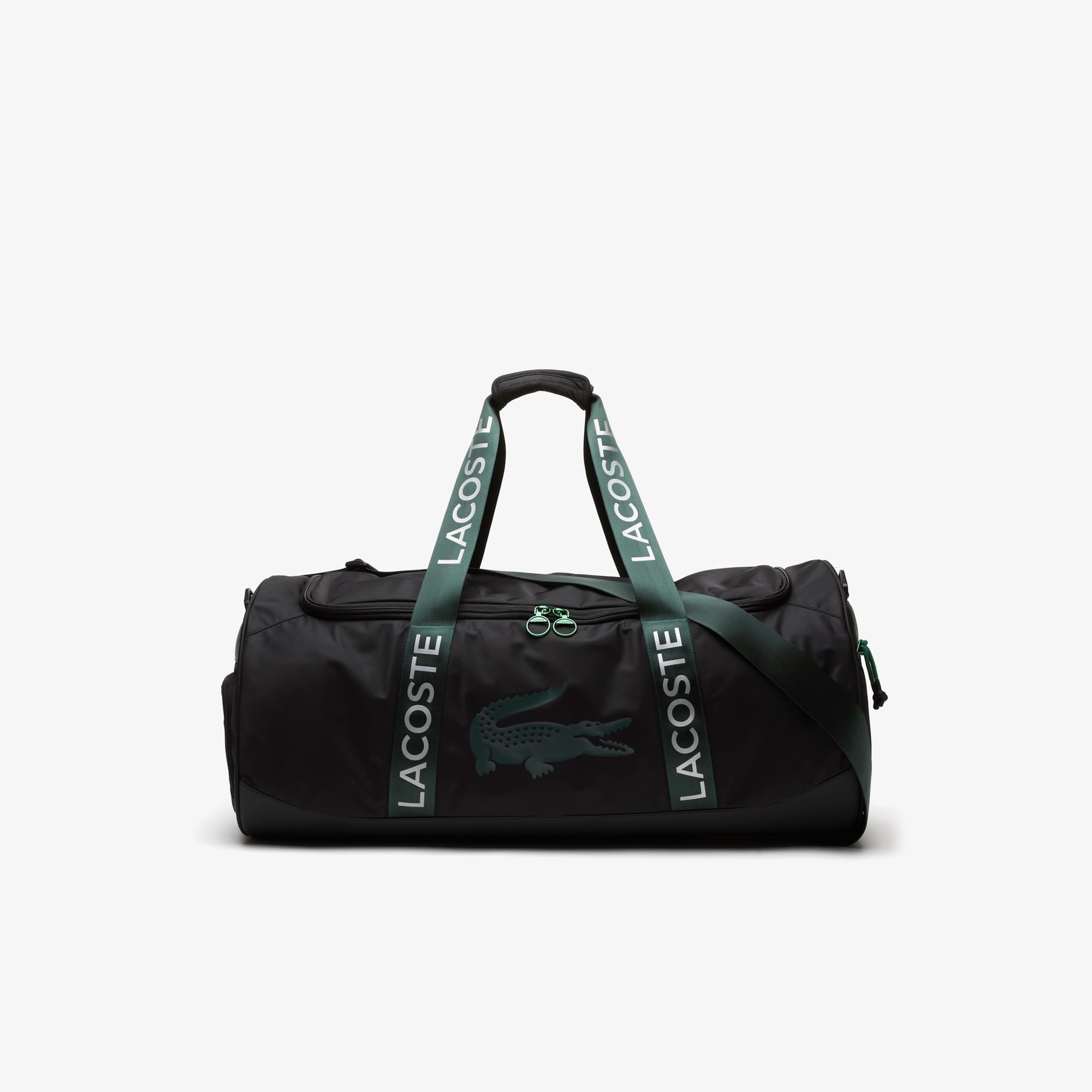 2023 LACOSTE L.23 テニスバッグ ブラック×グリーン nh4495ww.jpg