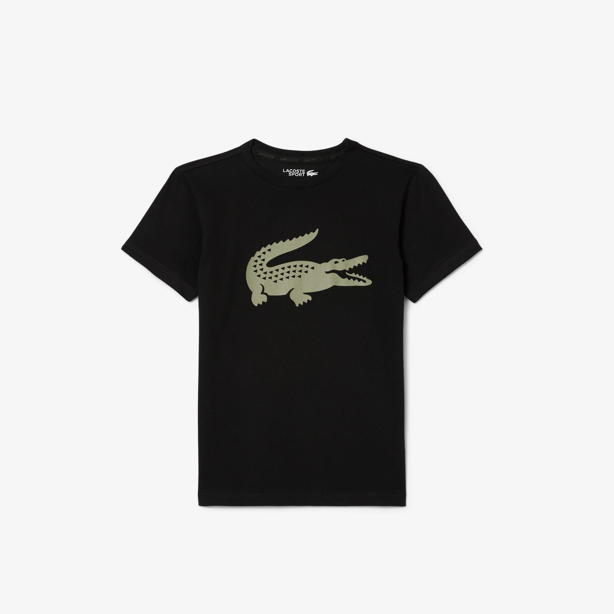 LACOSTE Tシャツ オンライン限定】LACOSTE ワンポイントロゴ リンガーTシャツ（T