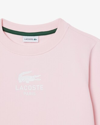 Signature Print Fleece Sweatshirt