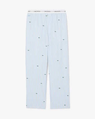 Printed Striped Cotton Pyjama Bottoms
