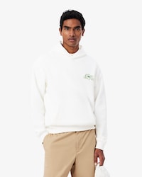 Multi Print Fleece Hoodie