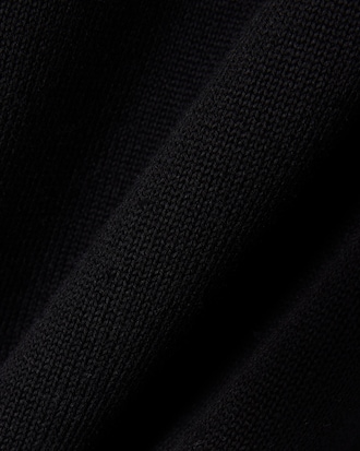 Monochrome Crew Neck Cotton Sweater