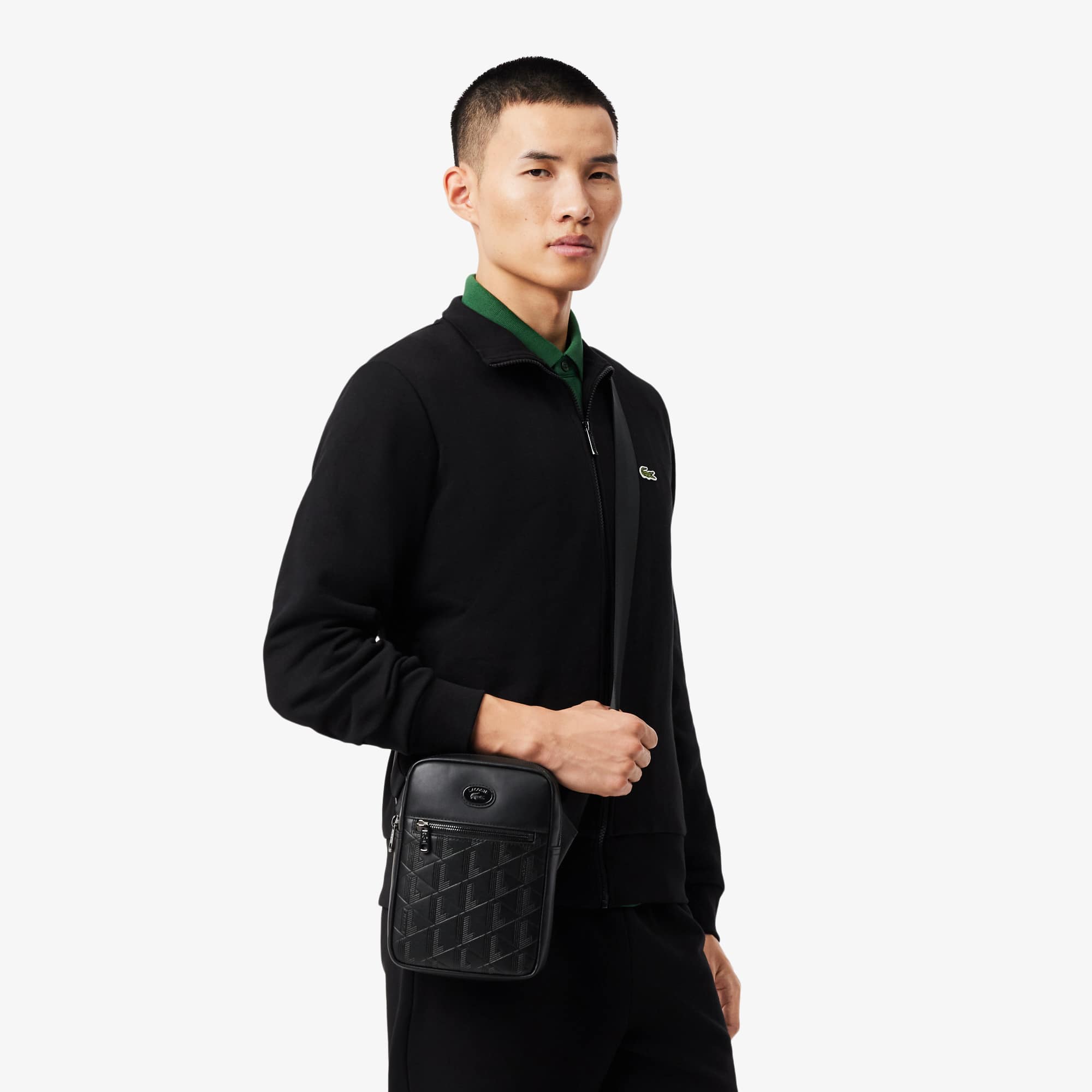 Monogram Satchel - Men's Vertical Bags - New In 2026 | Lacoste