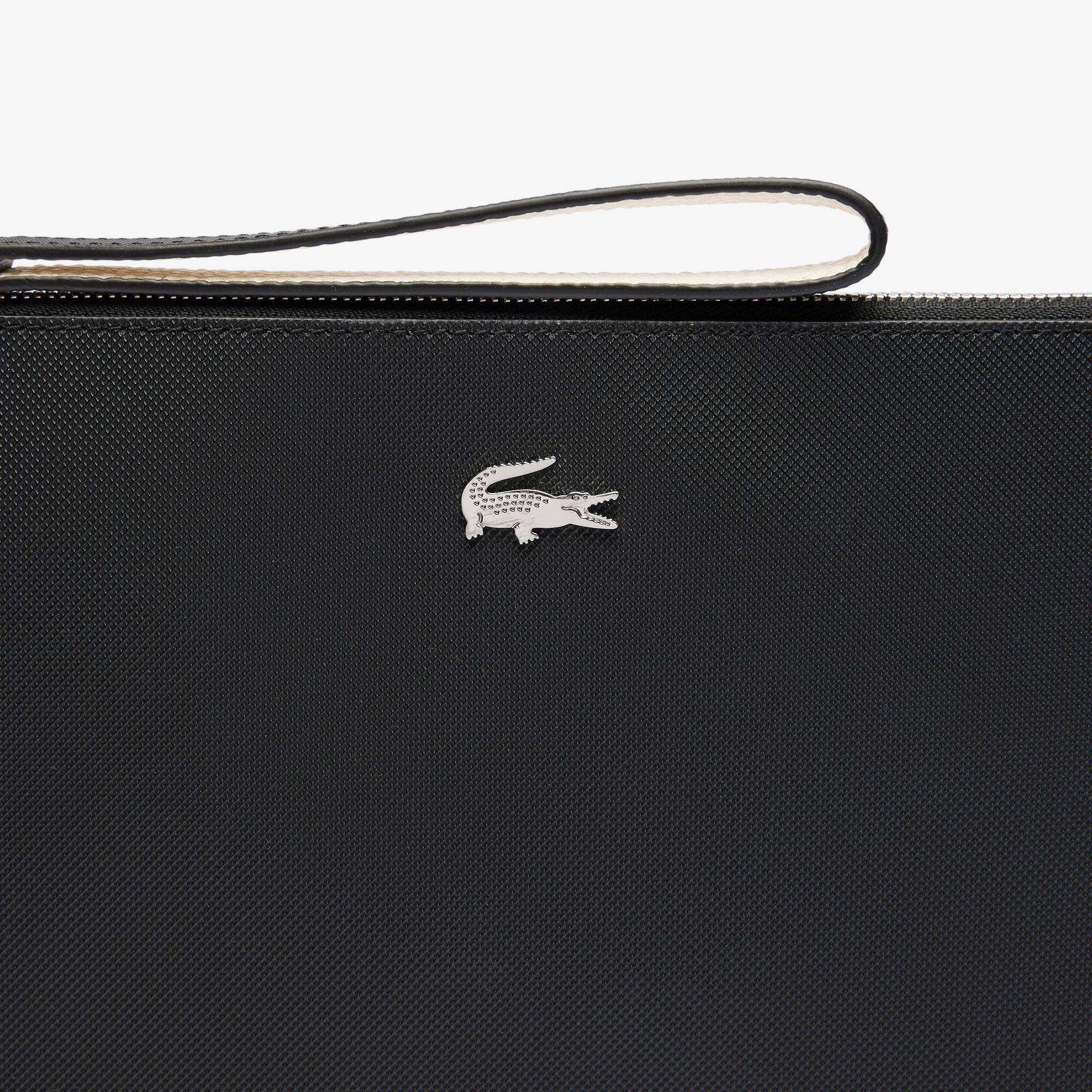 Anna Coated Piqué Canvas Pouch - Women's Wallets & Small