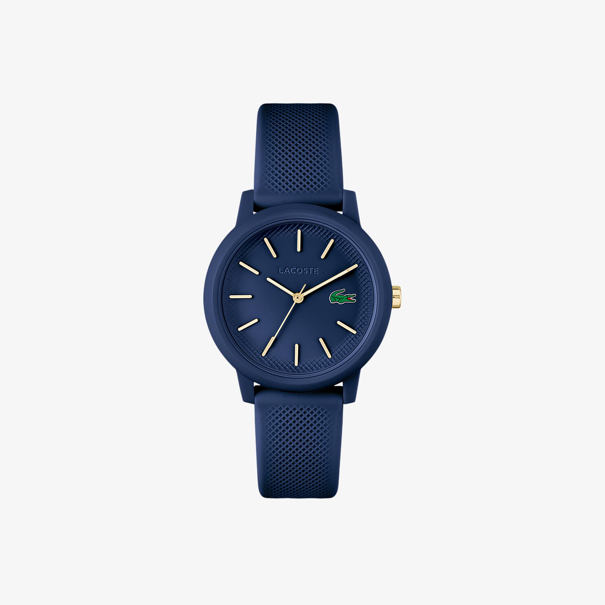 Lacoste Womens Wrist Watch Blue Silver NEW Square Logo René Steel Watch - Watches & Jewelry - New In 2026 | Lacoste main image 4