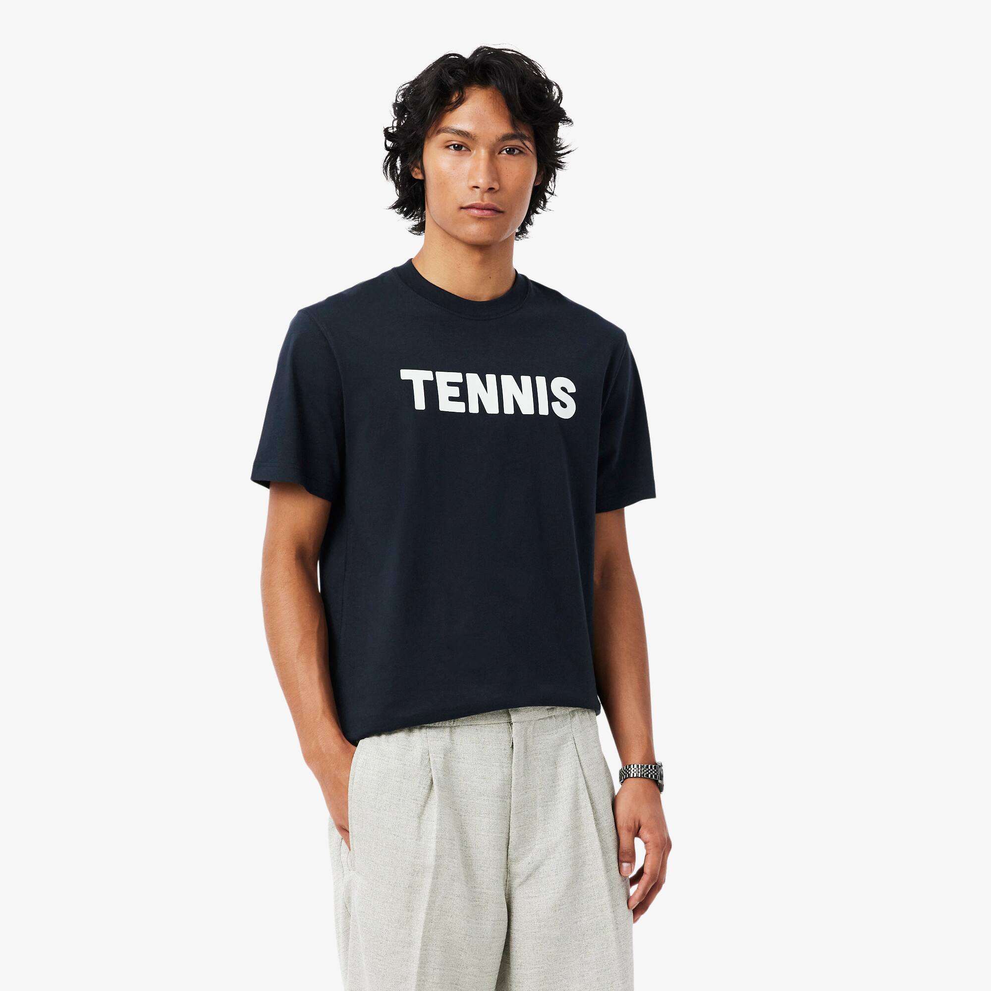 Printed Cotton T-shirt - Men's t-shirts - New In 2026 | Lacoste