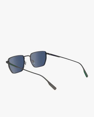 Retro Rectangle Metal Glasses